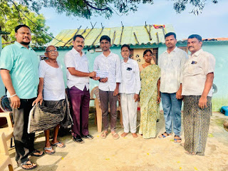 నీట్ MBBS సీట్ సాదించిన లోకేష్ కు అండగా నిలిచిన మాస్ సంస్థ.