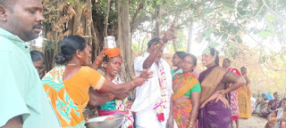 శ్రమజీవుల మధ్య ఆత్మీయ షష్టిపూర్తి వేడుకలు..!  ఉపాధి హామీ పనిస్థలమే వేదికగా వినూత్న సంబరాలు.