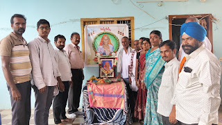 మృతురాలి కుటుంబ సభ్యులకు కాంగ్రెస్ నేతలు పరామర్శ.