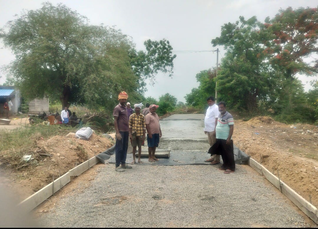 జుపేడలో అభివృద్ధి పనులు ప్రారంభం.
